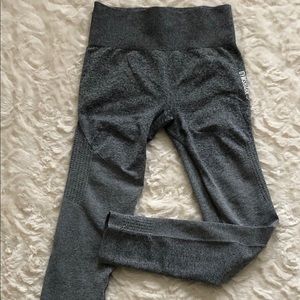 Gymshark Black/light grey ombré seamless